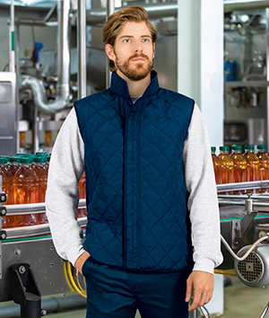 Gilet da lavoro imbottito